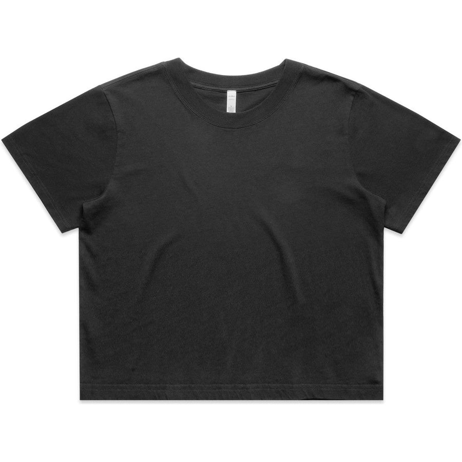 AS Colour Women's Heavy Faded Crop Tee | 4089 (Faded Black)