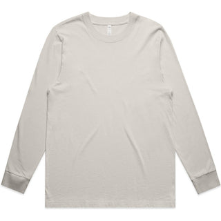 AS Colour 4083 Wo's Heavy Faded L/S Tee - Front View | color:Faded Bone|view:front