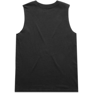 AS Colour 4084 Wo's Heavy Faded Tank - Back View | color:Faded Black|view:back