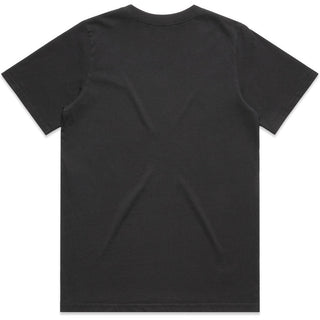 AS Colour 4082 Wo's Heavy Faded Tee - Back View | color:Faded Black|view:back