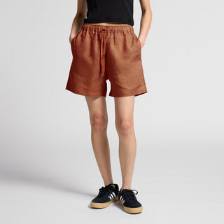 AS Colour Women's Linen Shorts | 4919 (Eucalyptus)