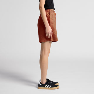 AS Colour Women's Linen Shorts | 4919 (Clay)