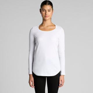 AS Colour Women's Mali L/S Tee | 4009 (Black)
