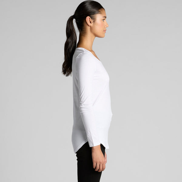AS Colour Women's Mali L/S Tee | 4009 (Black)