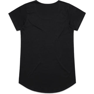 AS Colour 4008 Wo's Mali Tee - Back View | color:Black|view:back