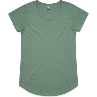 AS Colour 4008 Wo's Mali Tee - Front View | color:Sage|view:front