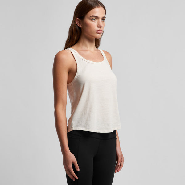 AS Colour Women's Maple Active Blend Racerback | 4611 (Ecru)