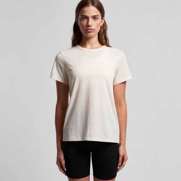 AS Colour Women's Maple Active Blend Tee | 4610 (Ecru)
