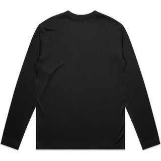 AS Colour  Wo's Maple Active L/S Tee - 4020A (Black) - Back View | color:|view:back