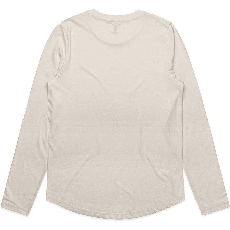 AS Colour Women's Maple Curve L/S Tee | 4021 (Bone)
