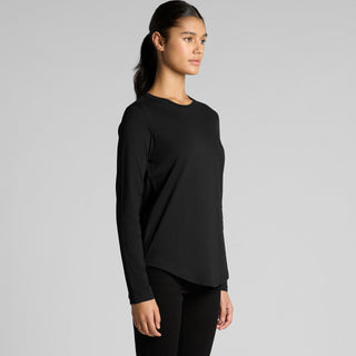 AS Colour Women's Maple Curve L/S Tee | 4021 (Ecru)