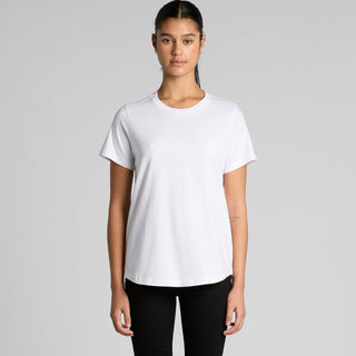 AS Colour Women's Maple Curve Tee | 4024 (Black)