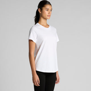 AS Colour Women's Maple Curve Tee | 4024 (Black)