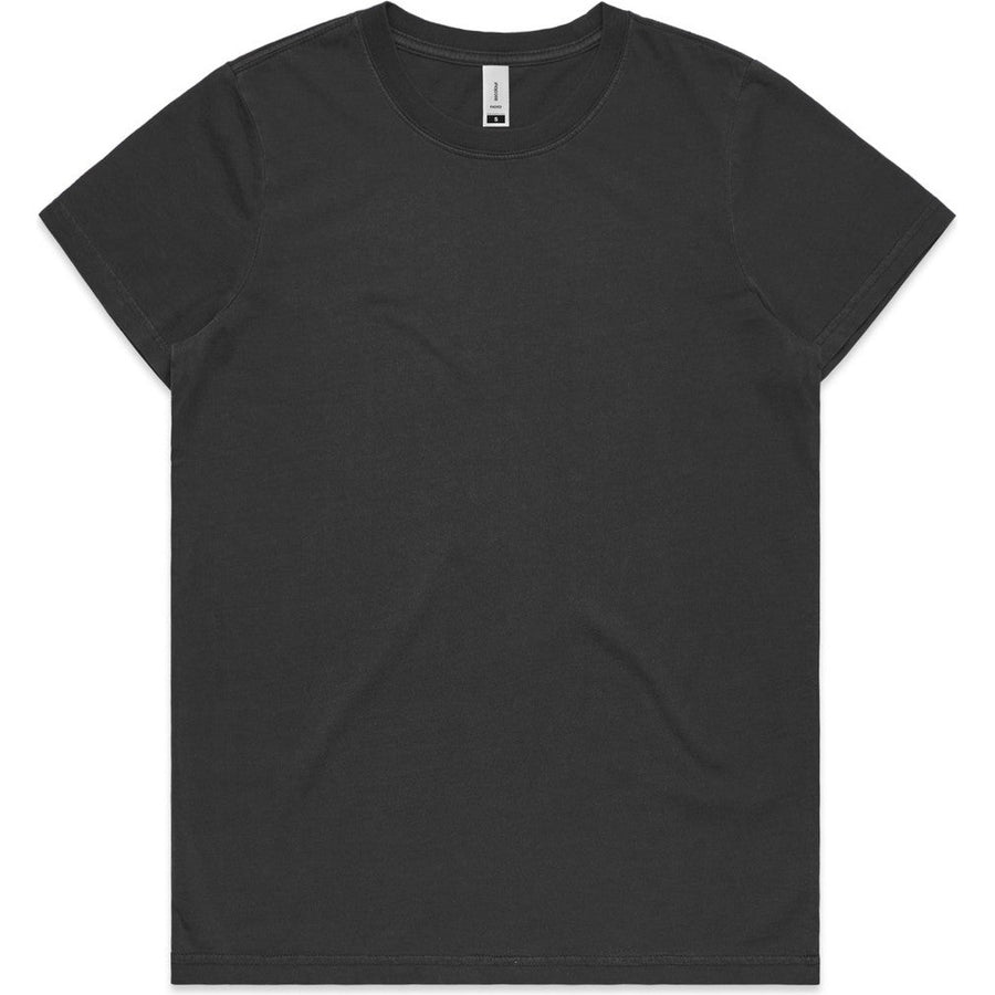 AS Colour Women's Maple Faded Tee | 4065 (Faded Black)