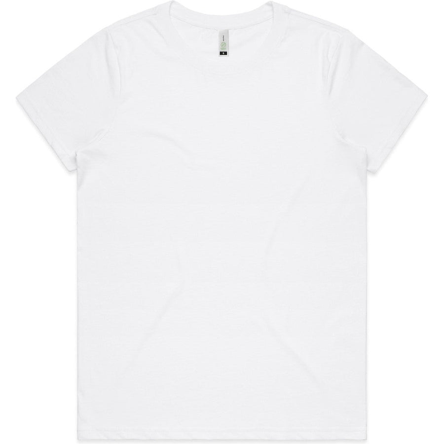 AS Colour Women's Maple Organic Tee | 4001G (White)