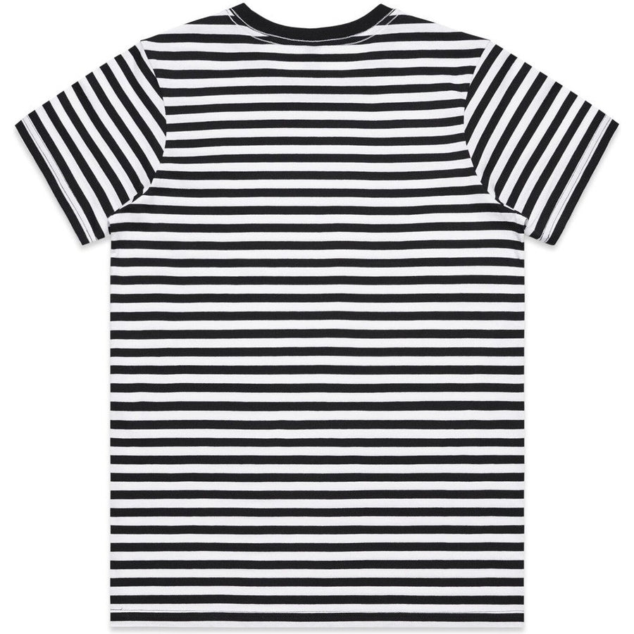 AS Colour Women's Maple Stripe Tee | 4037 (Black/White)
