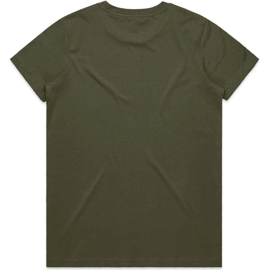 AS Colour Women's Maple Tee | 4001 (Army)