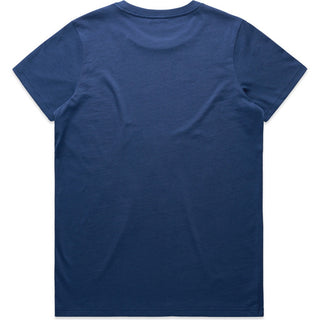 AS Colour 4001 Wo's Maple Tee - Back View | color:Cobalt|view:back