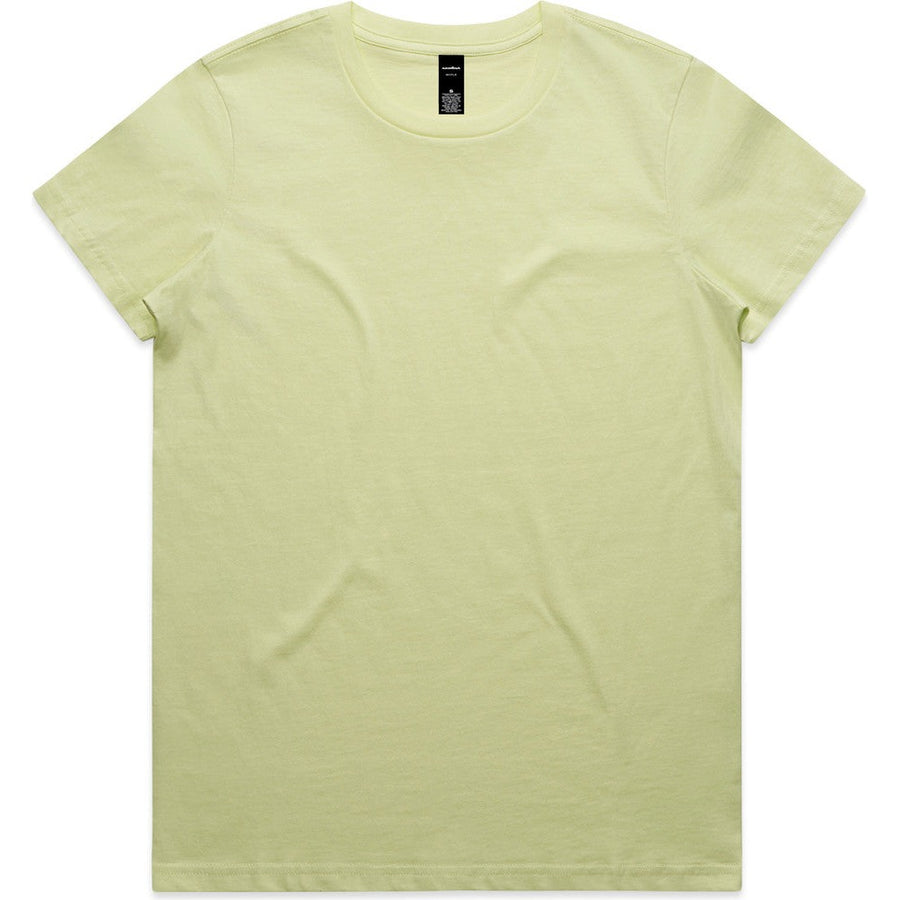 AS Colour Women's Maple Tee | 4001 (Lime)