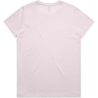 AS Colour 4001 Wo's Maple Tee - Back View | color:Orchid|view:back