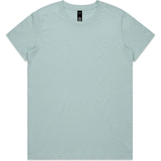 AS Colour 4001 Wo's Maple Tee - Front View | color:Pale Blue|view:front