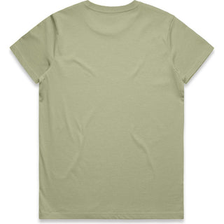 AS Colour 4001 Wo's Maple Tee - Back View | color:Pistachio|view:back