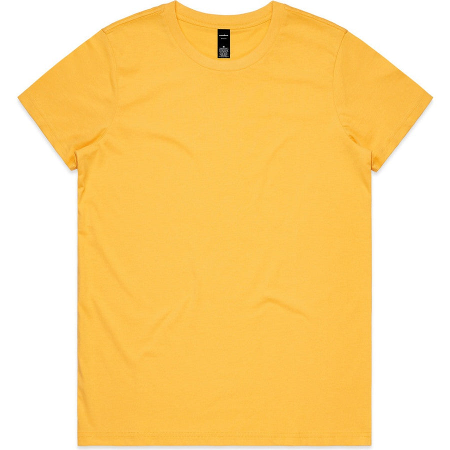 AS Colour Women's Maple Tee | 4001 (Yellow)