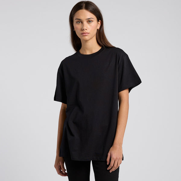 AS Colour Women's Martina Boyfriend Tee | 4094 (Black)