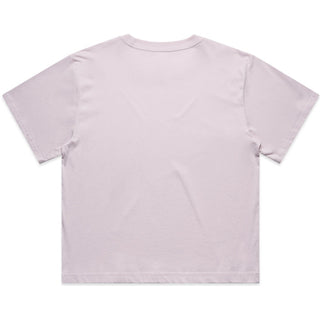 AS Colour 4093 Wo's Martina Crop Tee - Back View | color:Orchid|view:back