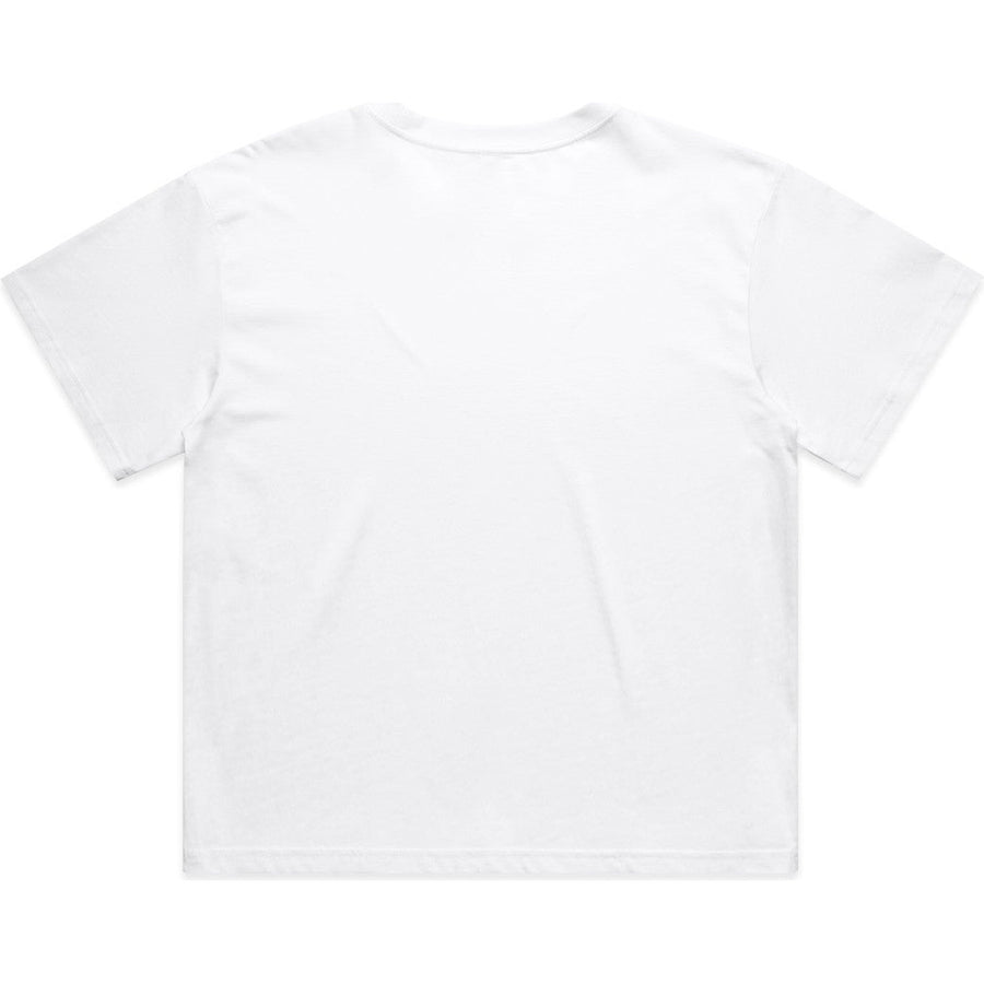 AS Colour Women's Martina Crop Tee | 4093 (White)