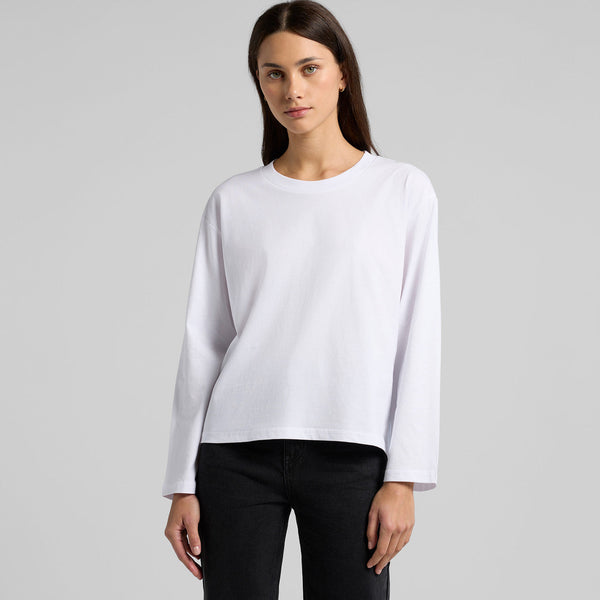 AS Colour Women's Martina L/S Tee | 4071 (White)