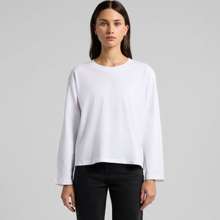 AS Colour Women's Martina L/S Tee | 4071 (White)