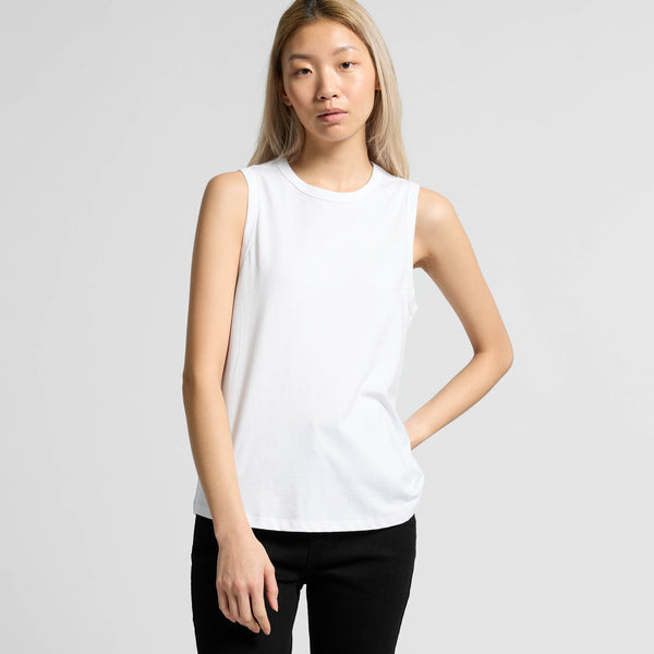 AS Colour Women's Martina Tank | 4090 (White)
