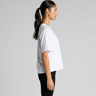 AS Colour Women's Martina V Neck Tee | 4095 (White)
