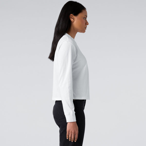 AS Colour Women's Mock L/S Tee | 4070 (Black)
