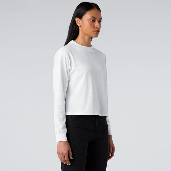 AS Colour Women's Mock L/S Tee | 4070 (Black)