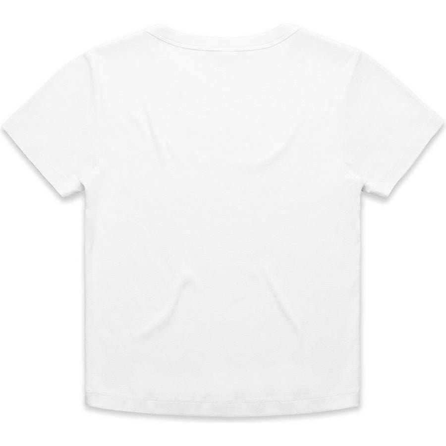 AS Colour Women's Organic Rib Baby Tee | 4074 (White)