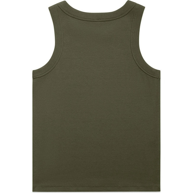 AS Colour Women's Organic Rib Tank | 4063G (Army)