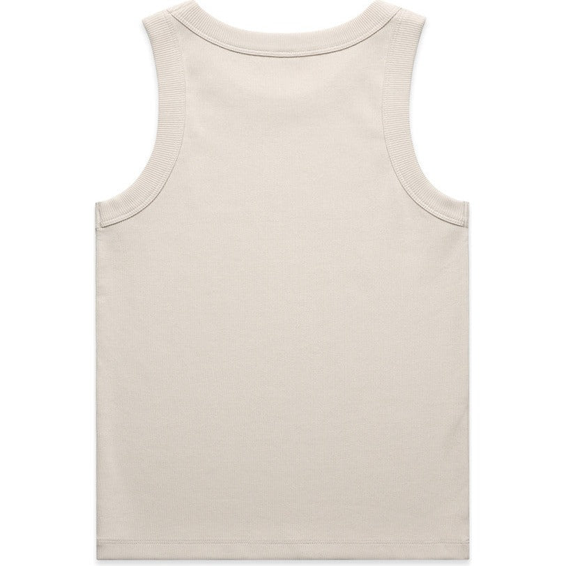 AS Colour Women's Organic Rib Tank | 4063G (Bone)