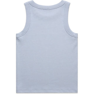 AS Colour 4063G Wo's Organic Rib Tank - Back View | color:Powder|view:back