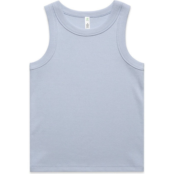 AS Colour Women's Organic Rib Tank | 4063G (Powder)