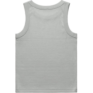 AS Colour 4063G Wo's Organic Rib Tank - Back View | color:Storm|view:back