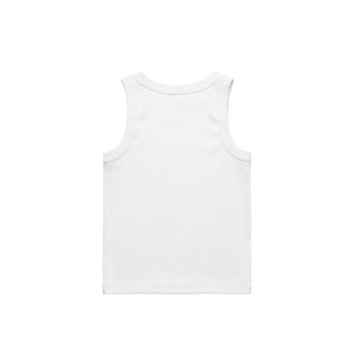 AS Colour 4063G Wo's Organic Rib Tank - Back View | color:White|view:back