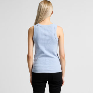 AS Colour Women's Organic Rib Tank | 4063G (Navy)