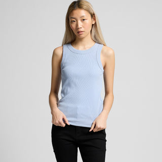 AS Colour Women's Organic Rib Tank | 4063G (Hazy Pink)