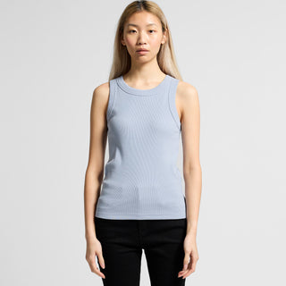 AS Colour Women's Organic Rib Tank | 4063G (Hazy Pink)
