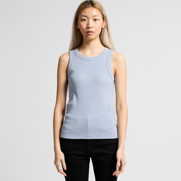 AS Colour Women's Organic Rib Tank | 4063G (Hazy Pink)