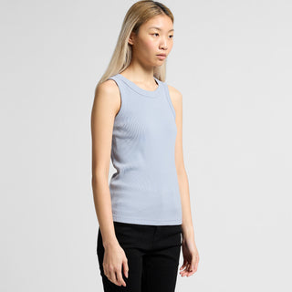 AS Colour Women's Organic Rib Tank | 4063G (Hazy Pink)