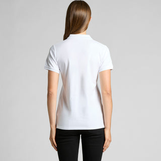 AS Colour Women's Pique Polo | 4411 (White)