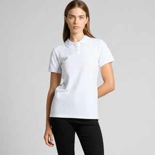 AS Colour Women's Pique Polo | 4411 (Black)